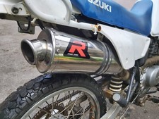 DR 125 SE SF44A 94-  Auspuff Schalldämpfer Endschalldämpfer zum AUFARBEITEN 6/11