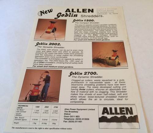 Allen goblin aktenvernichter - goblin,