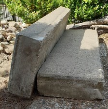 Blockstufen Vollblockstufe Trittstufe Außentreppe Treppenstufe 141x40x15cm Beton