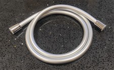 Duschschlauch Brauseschlauch PVC freidrehend , matt chrom 150 cm 1/2 Zoll