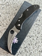 Spyderco harpy carbon c08cfs - carbon,