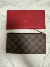 Louis Vuitton Felicie Inlay Münzfach Und Kartenetui Damier Ebene