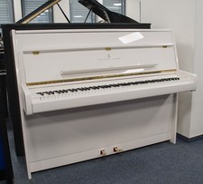 Steinway & Sons Klavier, V-114, weiß, gebraucht, 5 J Garantie, Bj. 1980