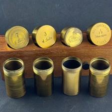 4 LEITZ WETZLAR BRASS CANISTER