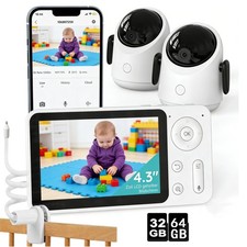 Babyphone mit 2 Kameras 4,3