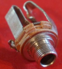 Buchse 6,3 für Gibson Fender Ibanez Strat Tele Paula und viele andere