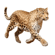 Car Sticker 18x18 cm | Leopard