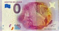 Geldschein 0 Euro Caves Lacave Frankreich 2017 Nummer 2200