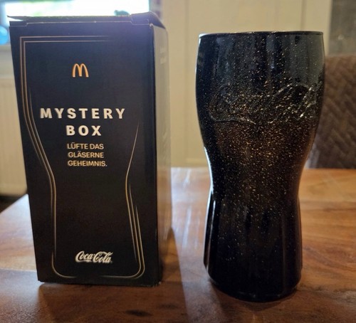 Coca cola mystery glas - cola, schwarz