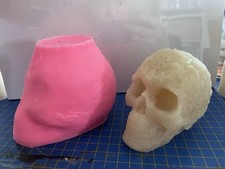 Skull Totenkopf Form Silikon Kerzengießen 3D  