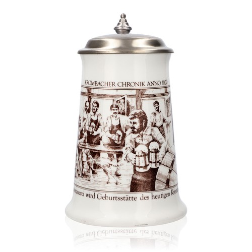 Krombacher bierglas jahreskrug - bierglas,