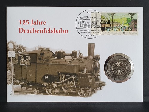 Numisbrief drachenfelsbahn - numisbrief,