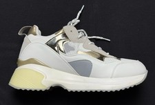 REPLAY ORIENT BOX LIMITED , Sneaker, Größe 39, Weiß/Gold, Neu mit Etikett