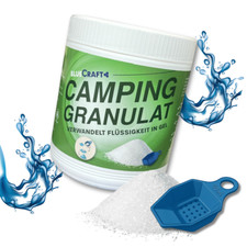 Camping Granulat Gel Bindemittel Camping-Toilette Outdoor Wohnwagen Zelten WC