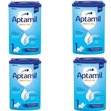 4x 800g Aptamil Pronutra 1 Anfangsmilch von Geburt an - MHD 01.08.2026 Babymilch