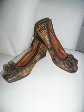 Spanische HISPANITAS 100% Leder Pumps, Halbschuhe,Ballerinas Gr.37 NEUwertig