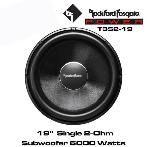 Rockford fosgate t3s2 - rockford, 19"