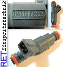 Einspritzdüse Bosch 0280156349 BMW E 36 E 39 gereinigt & geprüft