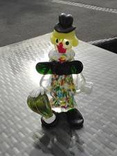 Murano glas figuren - murano, clown