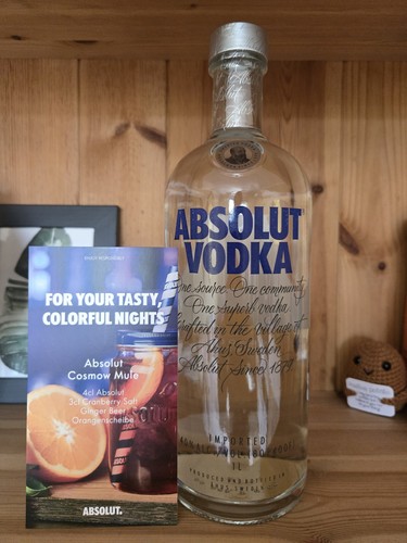 Original absolut vodka 1l - absolut,