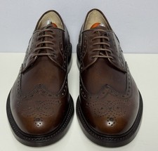John Brommel's Budapester Full Brogue Gr 41 Halbschuhe Schnür Schuhe 7787
