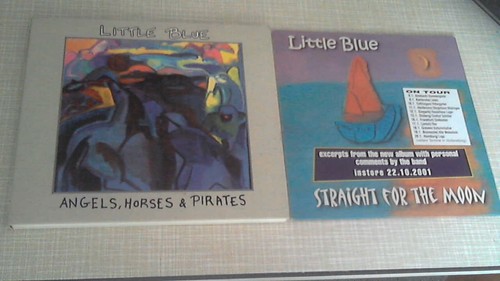 Little blue angels horses - blue, "