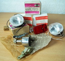 Russischer Dynamo Front-u. Rücklicht Fahrrad Dynamobeleuchtung Set NEU