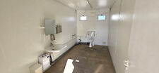 Sanitärcontainer Behindertengerecht  Behinderten WC 600cm  Bürocontainer #A2
