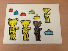 Stanzbogen Bastelbogen Teddy