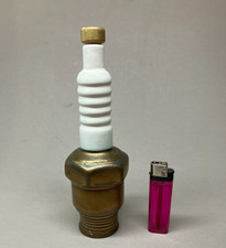 alte Werbe Zündkerze Porzellan BMW Ardie DKW Simson MZ Tankstelle 18 cm 4122-12