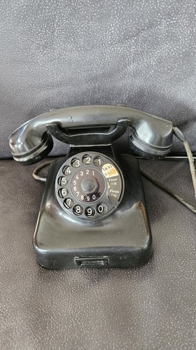 Bakelit telefon w48 - bakelit,