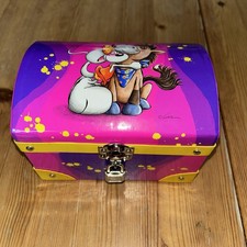 Diddl Schatztruhe mit Spiegel und Schloss mit 2 Schlüsseln 