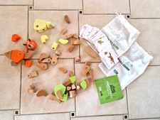 Legler Small foot~ Holz Konstruktionsspielzeug Kreativ Bausatz Dino 3er Set~ TOP