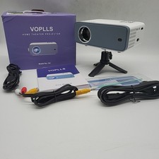 Mini Beamer, VOPLLS 15000L Beamer Full HD - Fernbedienung & Objektivkappe fehlt