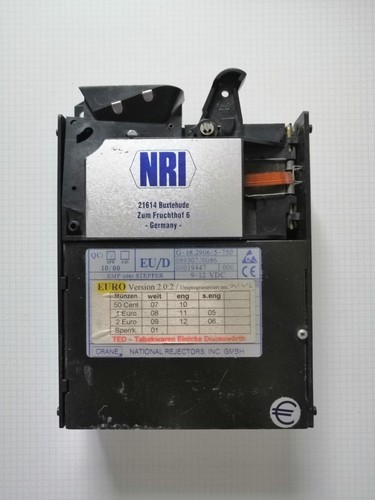 Euro münzprüfer nri g18 2906 - euro,