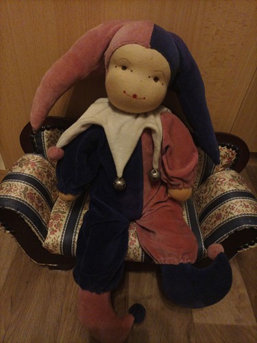Kaspar puppe clown narr - puppe, mit