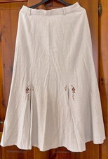 Trachten Rock Gr. 44 natur von Landhaus