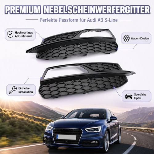Zwei teile sport nebelgitter - zwei,