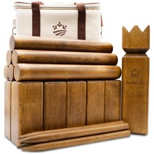 Kubb Wikinger Wurfspiel Holz