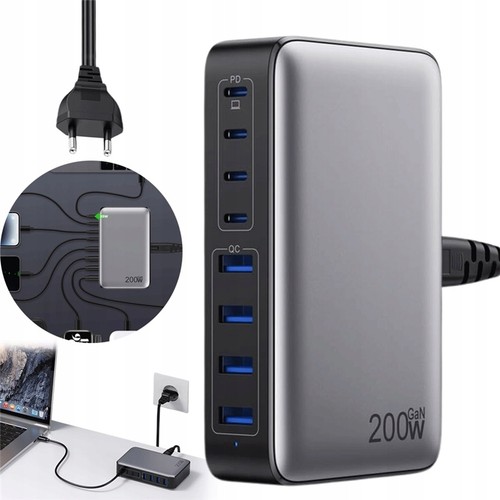 200w usb ladegerät mehrfach - usb, c