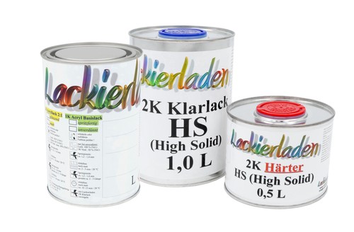 Autolack liter set - 2,5,