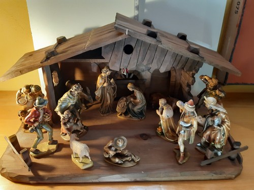 Krippenfiguren holz geschnitzt - krippenfiguren,