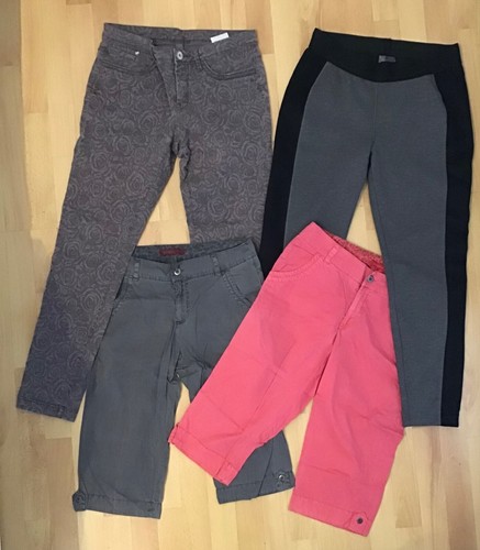 Damenhosen 2 caprihosen 38 - 2,