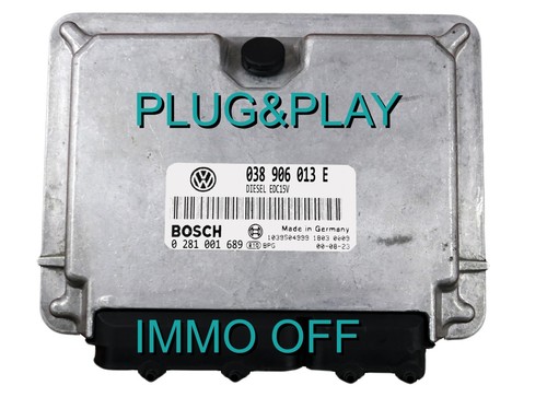 Steuergerät ecu caddy 9 - caddy, 1.9