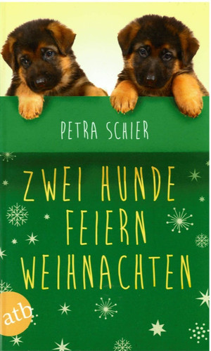 Zwei hunde feiern weihnachten - hunde,