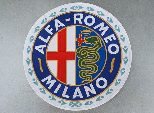 Alfa romeo milano emblem - alfa,