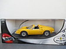 Modellautos 1:18 Hot Wheels Mattel Ferrari Dino 246 GTS Art Nr 02027