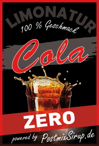 Cola zero postmixsirup - cola,