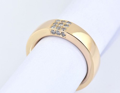 Diamant ring 585 000 k - ring,