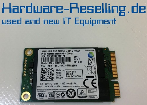 Samsung dell 256gb msata - samsung,